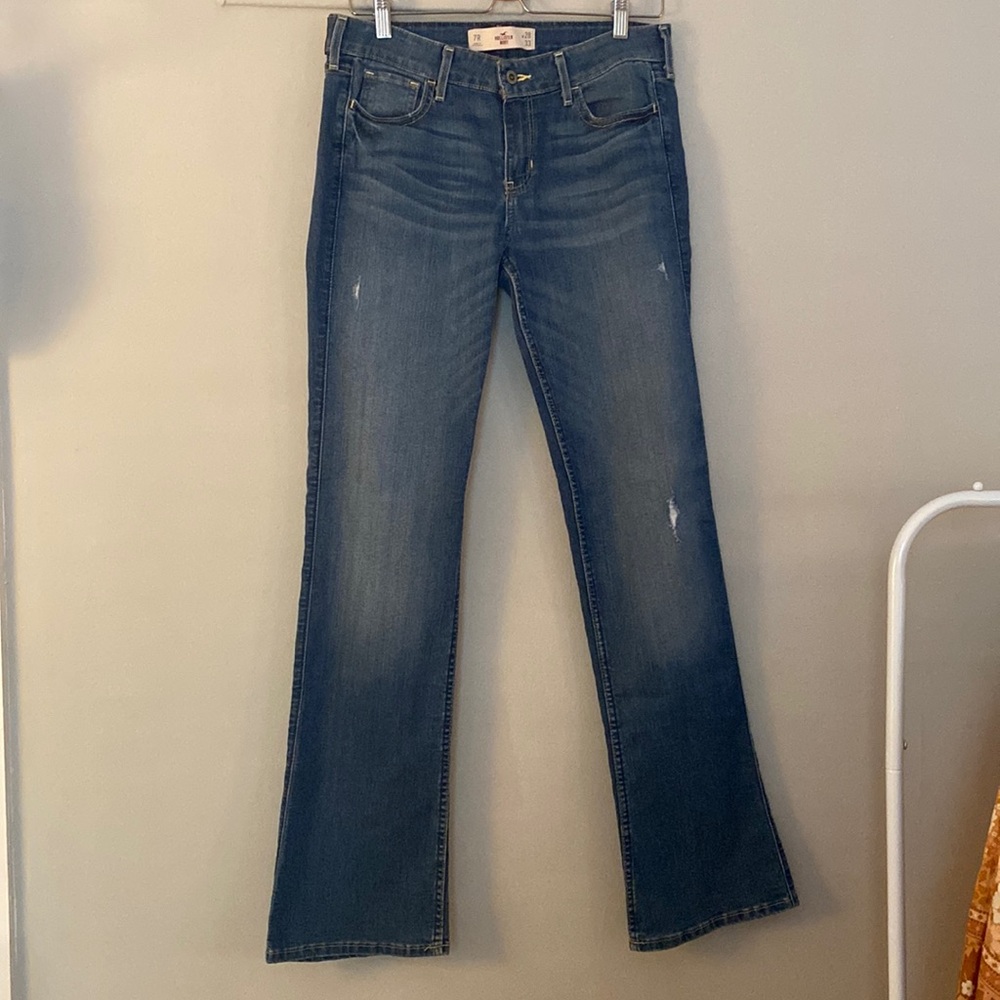 2007 Hollister Low Rise Boot Cut Jeans